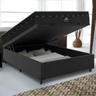 Cama Box Baú Casal Colchão Molas Ensacadas Miami Gazin 138x18