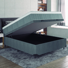 Cama Box Baú Casal Colchão Molas Ensacadas Ômega 138x188x73cm