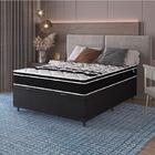 Cama Box Baú Casal Colchão Molas Ensacadas Paradiso 138x188x7