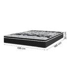 Cama Box Baú Casal Colchão Molas Ensacadas Paradiso 138x188x7