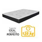 Cama Box Baú Casal Colchão Molas Ensacadas Tóquio Preto Suede