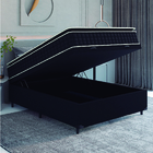 Cama Box Baú Casal Colchão Molas Ensacadas Vicenzo 138x188x69