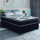 Cama Box Baú Casal Colchão Molas Ensacadas Vicenzo 138x188x69