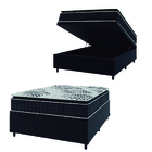 Cama Box Baú Casal Colchão Molas Ensacadas Vicenzo 138x188x69