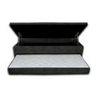 Cama Box Baú Casal Com Auxiliar Ortopédica 138x188x46cm