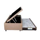 Cama Box Baú Casal Com Cama Auxiliar Para Colchão 138x188x46cm
