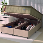 Cama Box Baú Casal King Colchão Molas Guarda Costas Max Com P