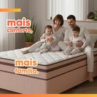 Cama Box Baú Casal Molas Ensacadas Bali 138x188x63cm