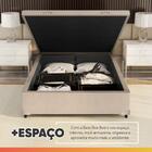 Cama Box Baú Casal Molas Ensacadas Bali 138x188x63cm