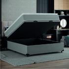 Cama Box Baú Casal Molas Ensacadas Pillow Top 138x188x66cm Ma