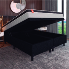 Cama Box Baú Casal Queen Colchão Molas Ensacadas Real 158x198