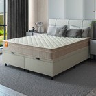 Cama Box Baú Casal Queen Colchão Molas Qatar 158x198x63cm Beg
