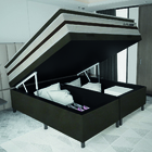 Cama Box Baú Casal Queen Gazin Colchão Molas Ensacadas Pillow