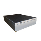 Cama Box Baú Casal Sintético Cinza Com Pistão A Gás - Imperiu