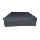 Cama Box Baú Casal Suede Preto Com Pistão A Gás - Imperium do