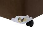 Cama Box Baú Castor Casal Bi Partido Premium Caramelo 138x188