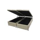 Cama Box Baú Castor King Premium Kansas Bege 180x200x35cm