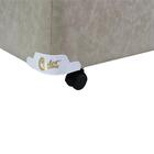 Cama Box Baú Castor King Premium Kansas Bege 180x200x35cm