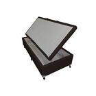 Cama Box Baú Castor Solteiro Corano Marrom 96x203x35cm