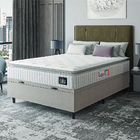 Cama Box Baú Colchão Casal Espuma D45 Lazio Pillow Top 138x18