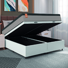 Cama Box Baú Colchão Casal Queen Molas Ensacadas Real 158x198