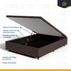 Cama Box Baú Com Colchão De Espuma D33 Double Face Air Pro Fo