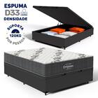 Cama Box Baú Com Colchão De Espuma D33 Ortobom Airtech 100 Ca