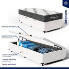 Cama Box Baú Com Colchão De Espuma D33 Ortobom Airtech 100 So