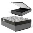 Cama Box Baú Com Colchão De Espuma D33 Ortobom Iso 100 Viúva