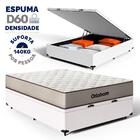 Cama Box Baú Com Colchão De Espuma D60 Ortobom Double Face Fo