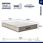 Cama Box Baú Com Colchão De Espuma D60 Ortobom Double Face Fo