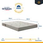 Cama Box Baú Com Colchão De Espuma Ortobom Light Liso Viúva 1