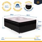 Cama Box Baú Com Colchão De Espuma Pillow In Orthoplus Casal