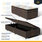 Cama Box Baú Com Colchão De Molas Anjos Classic Pocket Soltei