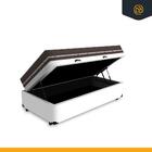 Cama Box Baú Com Colchão De Molas Anjos Classic Pocket Soltei