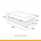 Cama Box Baú Com Colchão De Molas Anjos Classic Pocket Soltei