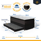 Cama Box Baú Com Colchão De Molas Ensacadas Com Pillow Top Ra