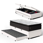 Cama Box Baú Com Colchão De Molas Ensacadas Com Pillow Top Ra