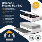Cama Box Baú Com Colchão De Molas Ensacadas Ortobom One Face