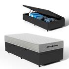 Cama Box Baú Com Colchão De Molas Ensacadas Ortobom One Face