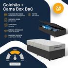 Cama Box Baú Com Colchão De Molas Ensacadas Ortobom One Face