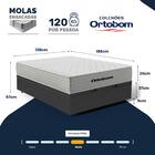 Cama Box Baú Com Colchão De Molas Ensacadas Ortobom One Face