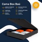 Cama Box Baú Com Colchão De Molas Ensacadas Ortobom One Face