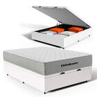 Cama Box Baú Com Colchão De Molas Ensacadas Ortobom One Face