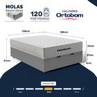 Cama Box Baú Com Colchão De Molas Ensacadas Ortobom One Face
