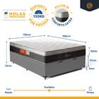 Cama Box Baú Com Colchão De Molas Ensacadas Pillow In Apice C