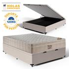 Cama Box Baú Com Colchão De Molas Ensacadas Pillow In Techcom