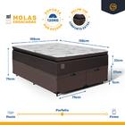 Cama Box Báu Com Colchão Ravena Molas Ensacadas Com Pillow To