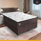 Cama Box Báu Com Colchão Ravena Molas Ensacadas Com Pillow To