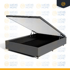 Cama Box Báu Com Colchão Resistence Espuma  D33 Pillow Top Ca